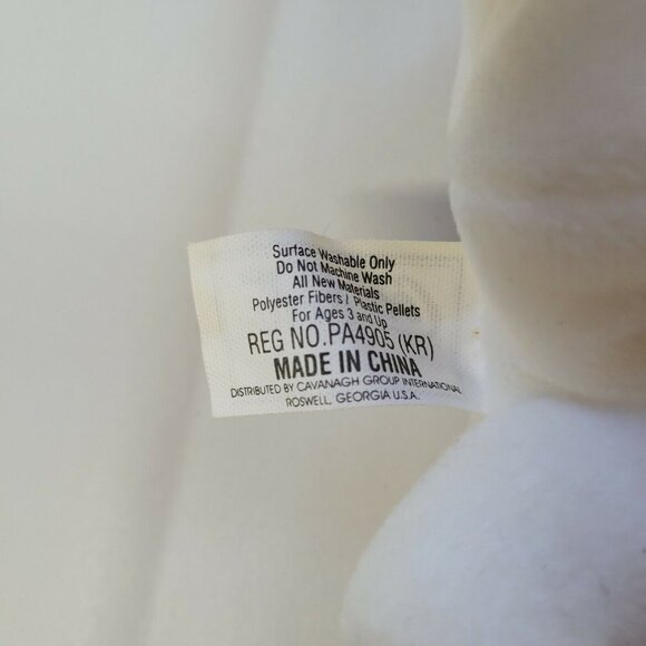 3 pc Vintage Coca Cola Papa Polar Bear Plush 6" 1998 w/ 2 Cubs Coke Bottles - Picture 8 of 12